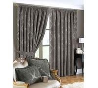 Riva Home Winchester - Ensemble de rideaux (168 x 183cm) (Moka) - UTRV963 Multicolore