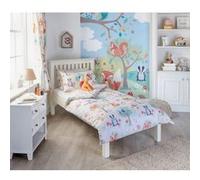Riva Home Woodland Rideaux à plis RV1078 (168cm x 183cm) (Multicolore)