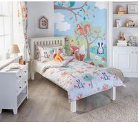 Riva Home Woodland Rideaux à plis RV1078 (168cm x 183cm) (Multicolore)