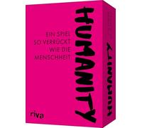 riva Humanity - EIN Spiel So verrückt Wie Die Menschheit: Kartenspiel für Erwachsene mit schwarzem Humor. Witziges Geschenk und Mitbringsel zum nächsten Spieleabend. AB 18 Jahren