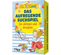 RIVA Meine Freundin Conni - Das aufregende Suchspiel für drinnen und draußen: Geschenk zu Geburtstag, Weihnachten, Ostern, Schulanfang. Spielespaß Auf 48 Karten. Für Kinder AB 5 Jahren