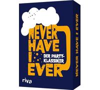 riva Never Have I Ever: Der PartyKlassiker. Das Beliebte Trinkspiel. Giftung zu Geburtstag, JGA, Schulabschluss, Weihnachten, Ostern. AB 18 Jahren