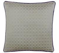 Riva Paoletti - Housse de coussin Balham (45x45cm) (Beige/ violet) - UTRV1266 Beige/ Violet