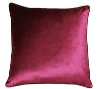 Riva Paoletti - Housse de coussin Luxe velours (55 x 55cm) (Rouge) - UTRV1282 Rouge