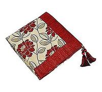 Riva Paoletti Mayflower Throw 145X180 Red, Polyester, Rot, 145x180cm