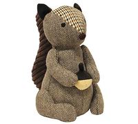 Riva Paoletti Squirrel Doorstop - Heavyweight Sand Filling - 100% Polyester - 16 x 25 x 13cm (6" x 10" x 5" inches) - Designed in the UK