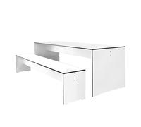 Riva Set 220 - Table + 1 banc 1x Bench 216x35x44cm