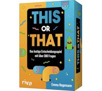 RIVA This Or That: Das lustige Entscheidungsspiel mit über 300 Fragen | Spieleklassker für Die ganze Familie. Geschenk zu Geburtstag, Weihnachten, Ostern, Spieleabend. AB 12 Jahren