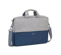 Rivacase 7532 39,6 cm (15.6 ) Malette Bleu, Gris