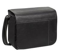 Rivacase 7630 SLR Sac Messenger Noir - Étuis et Housses d’appareils Photo (Sac Messenger, Universel, DSLR Cameras, Sangle épaule, Noir)