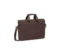 Rivacase Sacoche pour ordinateur portable 8335 15,6" polyester zippée bandoulière amovible marron