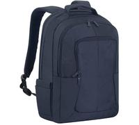 RivaCase 8460 - Bulker - Laptop Rugzak - 17.3 Inch - Extra vak voor 10.1 Inch tablet - Donkerblauw