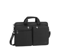 Rivacase 8530BLACK Malette 16" (40.6cm) Polyester Noir 420x295x65mm, Poids 720g, Compatible Ordinateurs Portables jusqu'à 16", sans Souris