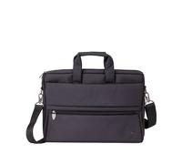 Rivacase 8630-BLACK Sac Messenger 15.6" Polyester Noir, Compartiment 390x285x40mm, Bandoulière et Poignée, Résistant Poussière/Rayures, 405x60x295mm, 700g