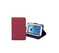 etui tablette universel biscayne 7 '' - rouge texturé