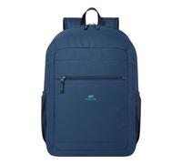Rivacase Gremio sac à dos City backpack Bleu Polyester, Polyéthylène téréphtalate recyclé (rPET)