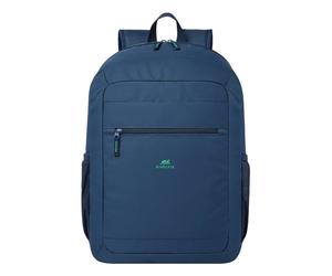 Rivacase Gremio sac à dos City backpack Bleu Polyester, Polyéthylène téréphtalate recyclé (rPET)