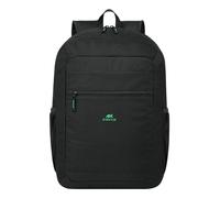 Rivacase Gremio sac à dos City backpack Noir Polyester, Polyéthylène téréphtalate recyclé (rPET)