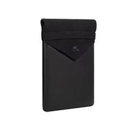 RIVACASE Housse de Protection Fine pour Ordinateur Portable 13-14" - Compatible avec MacBook Pro 13-14, Ordinateur Portable, iPad avec Protection complète - en Cuir synthétique de qualité supérieure
