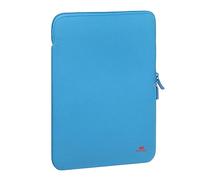 Rivacase Housse verticale pour ordinateur portable - Imperméable et ultra légère - Mallette compacte pour ordinateur portable - Pour homme et femme - Housse de protection fine et résistante aux chocs