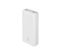 RIVACASE Powerbank VA2081 Batterie externe avec entrée de type C et sortie intelligente Blanc 20 000 mAh