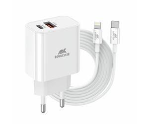 Rivacase PS4102WD4 Smartphone Blanc Secteur Charge rapide Intérieure