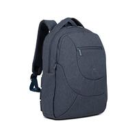Rivacase Sac à dos moderne ultra léger pour ordinateur portable jusqu'à 15,6 pouces - Sac à dos d'école étanche et sac d'école - Sac à dos de sport pratique pour les voyages et le travail / (gris
