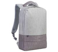 Sac à dos pour ordinateur portable - Rivacase - 7562 - 39,6 cm - Gris - Moka - Compatible 15,6 pouces