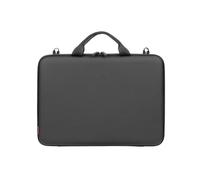 Rivacase Sacoche rigide pour ordinateur portable de 11,6 à 15,3 ", imperméable, compatible avec MacBook Air 13/14/15, porte-documents pour ordinateurs portables, femmes et hommes, noir, Noir, 15,3