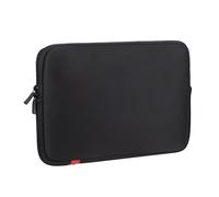 RIVACASE Sacoches pour Ordinateur Portable de 11,6 à 15,6 Pouces - Sacoches pour Ordinateur Portable MacBook Air et Pro, Ultra légères et hydrofuges (Noir, 13,3 Pouces)