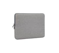 Rivacase Suzuka 7705-GREY Housse 15.6" (39.6cm) Polyester Gris, Résistant à l'eau, Dimensions 395x275x35mm, Poids 200g, Compatibilité Toutes Marques
