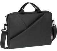 Rivacase Sacoche Tivoli 13,3" – Rembourrée, bandoulière amovible – Noir/Gris