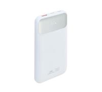 RIVACASE VA2211 Powerbank 10000 mAh, Batterie externe avec puissance de sortie 22,5W, entrée/sortie de type C, 3 câbles intégrés, compatible avec iPhone, Samsung, Xiaomi et autres.