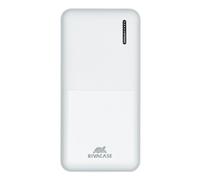 Rivacase VA2572 Lithium Polymère (LiPo) 20000 mAh Blanc