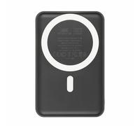 Rivacase VA2604 banque d'alimentation électrique Lithium Polymère (LiPo) 10000 mAh Recharge sans fil Noir