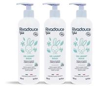 Rivadouce BIO, Gel Doux Lavant Bébé Bio - 500ml - Gel Douche Bébé - Nettoie en Douceur Bébé - Sans Savon - Hydrate et Préserve la Peau et le Cuir Chevelu (3)