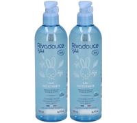 RIVADOUCE Eau Nettoyante Bébé Liquide 2x500 ml