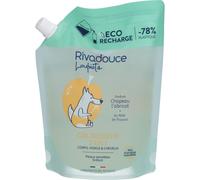 Rivadouce Loupiots Gel Douche Chapeau l'Abricot Recharge 750 ml