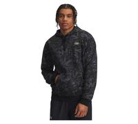 Rival Fleece Printed Hoodie Black | Green Citrine XL