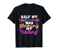 Rivalité Fraternelle Frère Sœur Blaming My Sibling T-Shirt