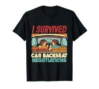 Rivalité Fraternelle Frère Sœur Car Backseat Negotiations T-Shirt