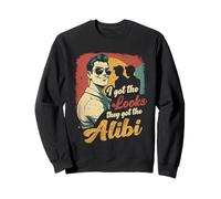 Rivalité Fraternelle Frère Sœur I Got The Looks Sweatshirt