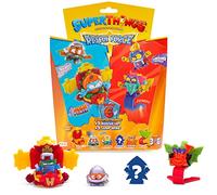 Rivals of Kaboom 8431618019603 Superthings Série Rescue Force, ce Pack Comprend 4 Figurines à Collectionner (1 Capitaine Argent Surprise et Un SuperThing Effet Chromé) + 1 Rescue Jet et 1 Jump Wing