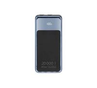 Rivapower VA1075 - Banque d'alimentation - pour les ordinateurs portables, avec LCD - 20000 mAh - 74 Wh - 45 Watt - 5 A - PD 3.0, QC 3.0 - 4