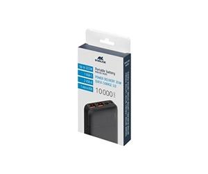 Rivapower VA2101 - Banque d'alimentation - 10000 mAh - 37 Wh - 22.5 Watt - 4.5 A - QC 3.0, PD 3.0, SCP - 3 connecteurs de sortie (USB-C, 2 x USB de