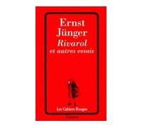 Rivarol et autres essais - Ernst Jünger - Grasset - broché - Livre