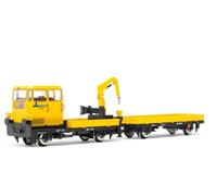 RIVAROSSI 1/87 MODÉLISME FERROVIAIRE FS TRACTEUR ENTRETIEN KLV 53 SIRTI STATIQUE