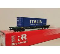 Rivarossi Hr 6617FS Tank Plate-Forme Chargé Avec Enceintes Container 45 " Force
