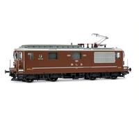 Rivarossi HR2960S BLS, Re 4/4 191 « Reichenbach » Long avec pantographe à Un Bras et Figurine de conducteur, ép. IV-V, avec Roues à disques, avec décodeur DCC Sound Locomotive électrique