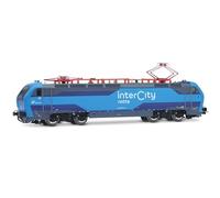 Rivarossi HR2982S FS, Locomotive électrique E,402B aux Nouvelles Couleurs Bleues Intercity, série VI, avec décodeur sonore DCC,